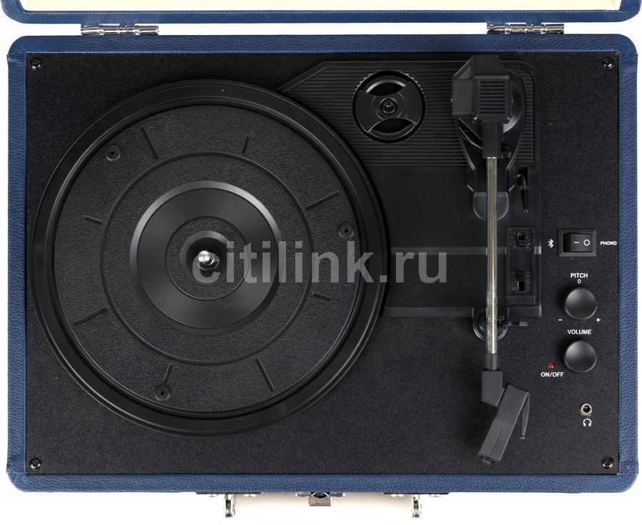 Виниловый проигрыватель CROSLEY Cruiser Deluxe, частично автоматический ...