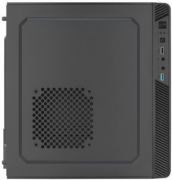 Корпус mATX Aerocool CS-106-S-BK-v1, черный - купить в Ситилинк | 1440945