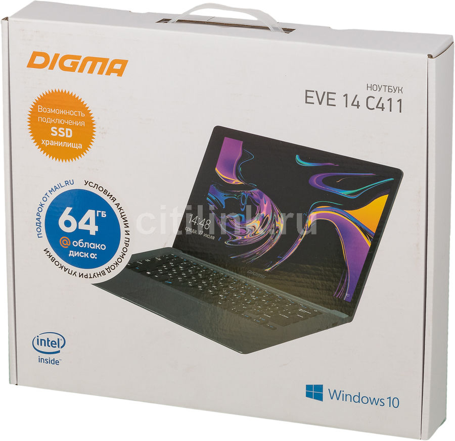 Ноутбук Digma Eve 11 C408 Es2055ew Цена