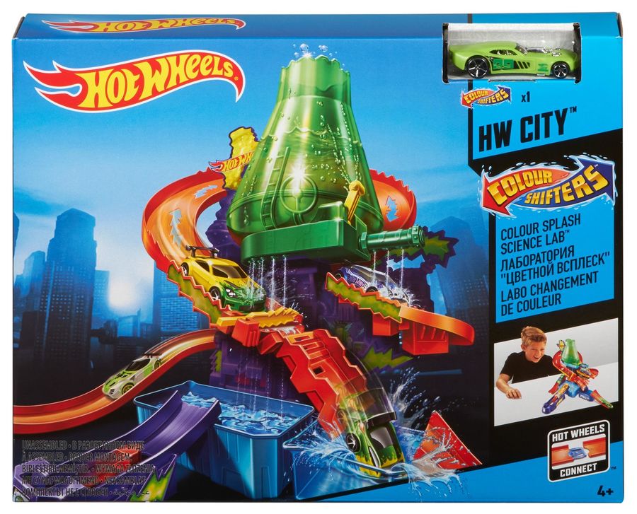 hot wheels city splash track