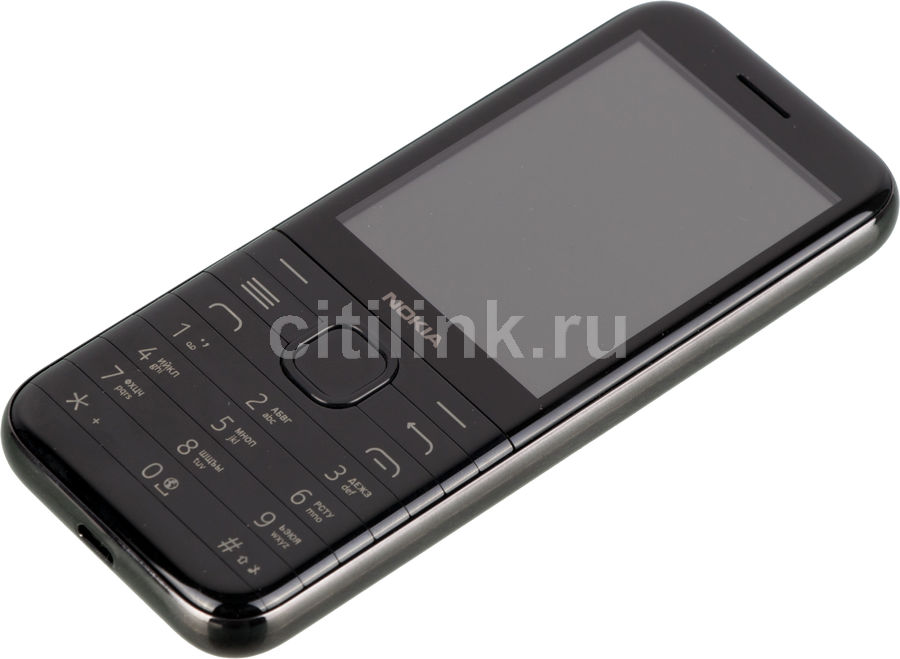 Сотовый телефон Nokia 8000 4G, черный - купить в Ситилинк | 1447694