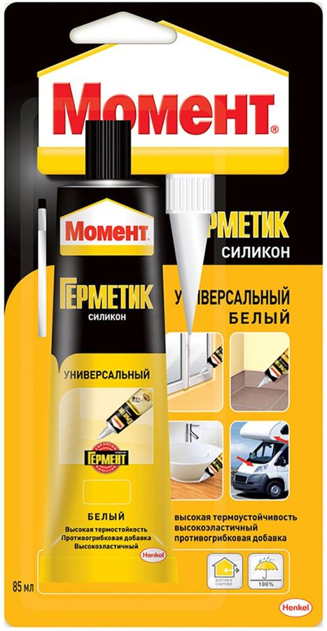 Отзывы на Герметик Moment (606037) 85мл силиконовый универсальный ...