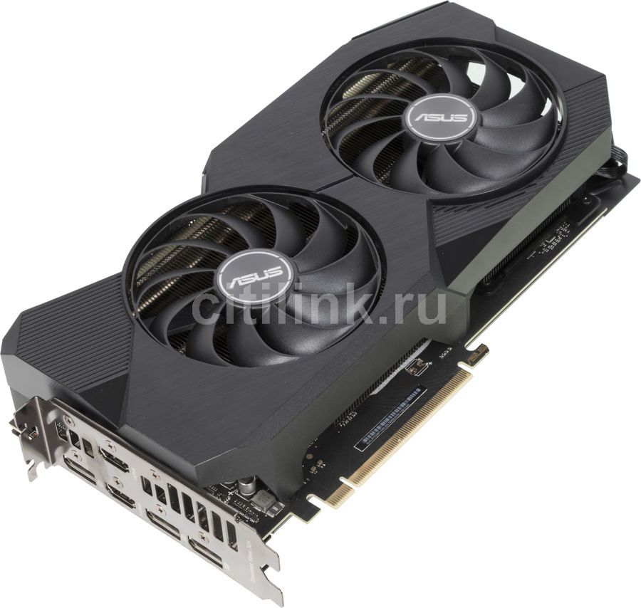 Видеокарта ASUS NVIDIA GeForce RTX 3060Ti, DUAL-RTX3060TI-O8G - купить ...