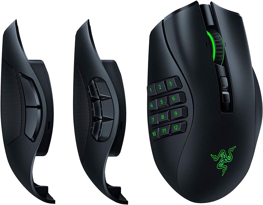 razer naga pro wireless optical gaming mouse