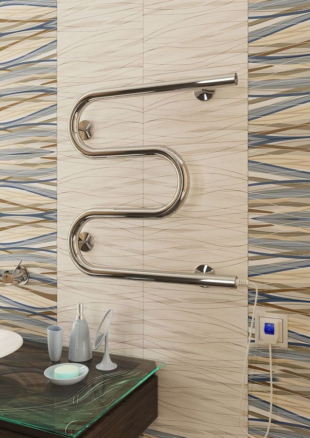 Характеристики Полотенцесушитель электрический TERMINUS Электро 25 М ...