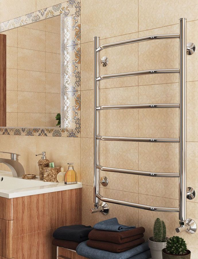 Отзывы на Полотенцесушитель водяной TERMINUS Виктория П6, лесенка ...