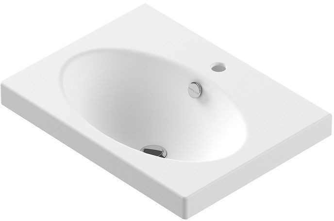 Характеристики Раковина накладная SANITA LUXE Next 60, 60.2х18.4х45.2 ...