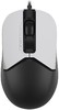 Мышь проводная A4TECH Fstyler FM12 Panda, USB, белый и черный