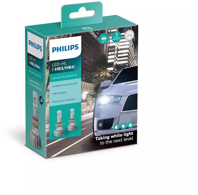 Лампа автомобильная светодиодная philips