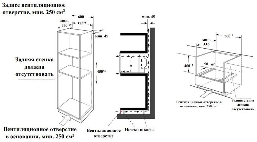 Электрический духовой шкаф weissgauff oems 459 pdb