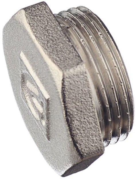 Характеристики Заглушка VALTEC резьба наружная 3/4\", латунь ...