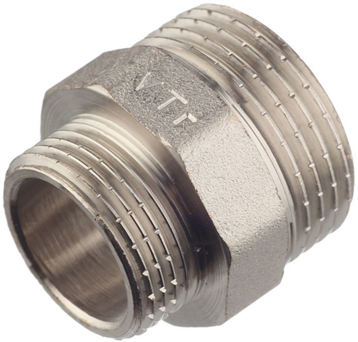 Характеристики Ниппель переходной VALTEC резьба наружная/наружная 1\" x ...