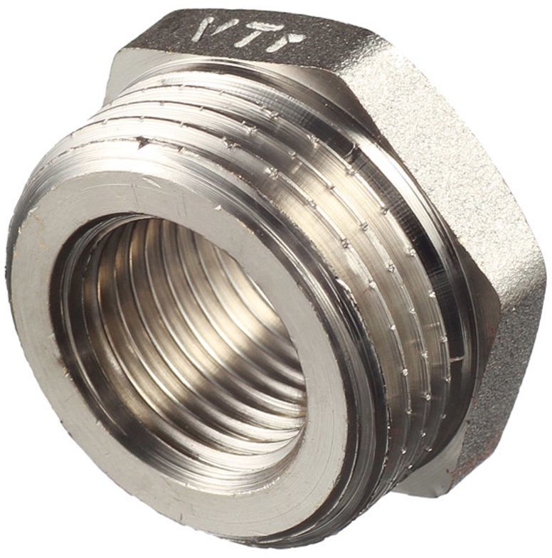 Характеристики Футорка VALTEC резьба наружная/внутренняя 1\" x 1/2 ...