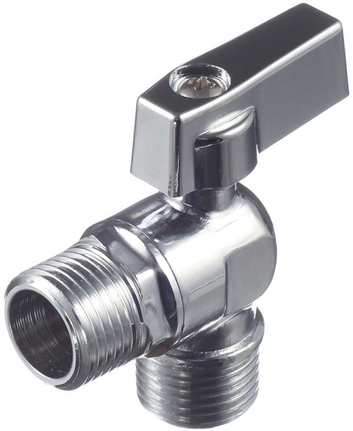 Кран шаровый VALTEC запорный, угловой, 1/2\" х 1/2\", наружная/наружная ...
