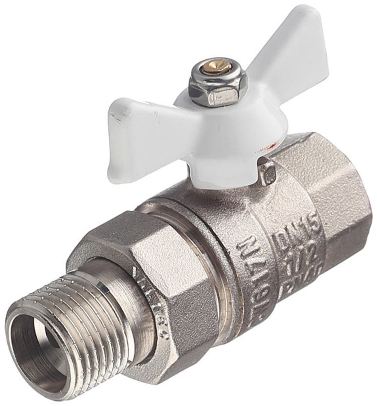 Характеристики Кран шаровый VALTEC запорный, прямой, 1/2\", внутренняя ...