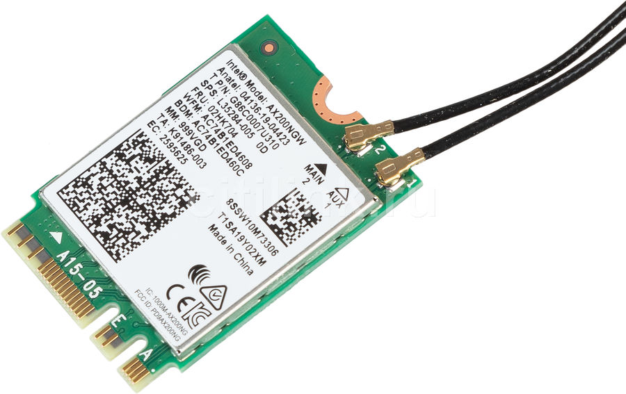 Kit Wi-Fi 6 (Gig+) Intel Pour PC Fixe – Module AX200, Supporte 802.11ax, Jusqu'au Gigabit Sans Fil - 2