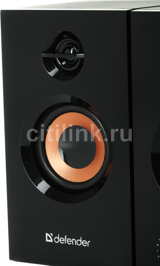 Колонки Defender Aurora S20, 2.0, черный - купить в Ситилинк | 1460800