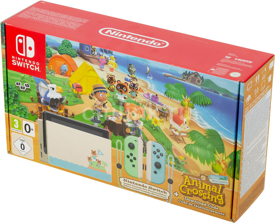 Обзор товара игровая консоль Nintendo Switch +игра: Animal Crossing ...