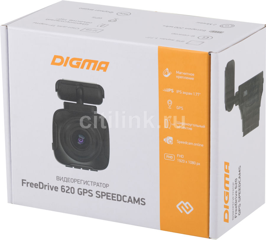 Видеорегистратор digma freedrive 615 gps speedcams обзор