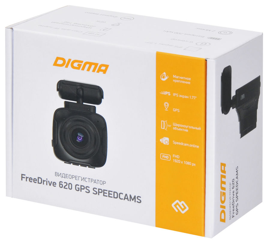 Видеорегистратор digma freedrive 615 gps speedcams обзор