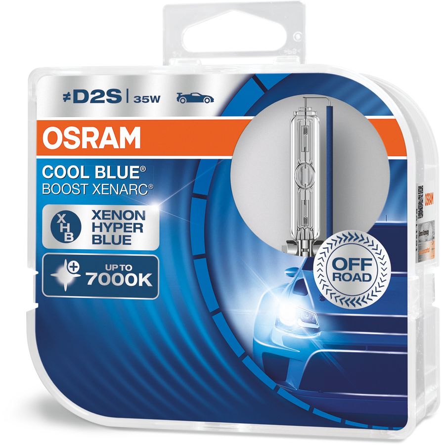 Характеристики  автомобильная ксеноновая Osram 66240CBB-HCB, D2S .