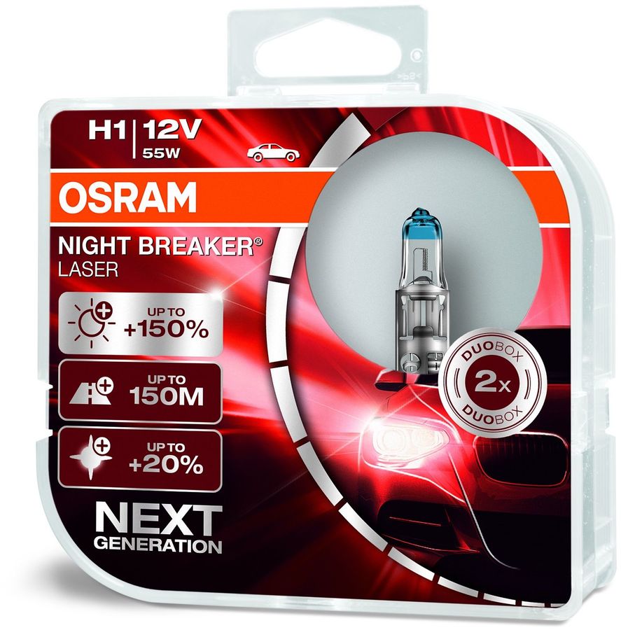 Лампа автомобильная галогенная osram