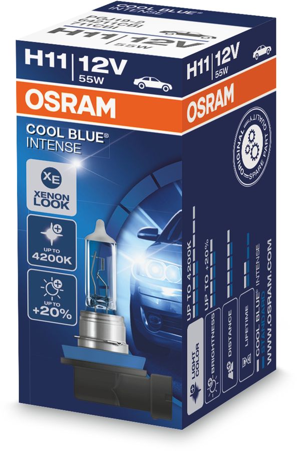 Лампа автомобильная галогенная osram