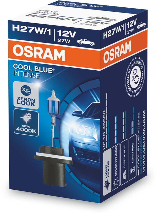 Лампа автомобильная галогенная osram