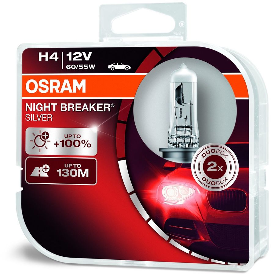 Лампа автомобильная галогенная osram