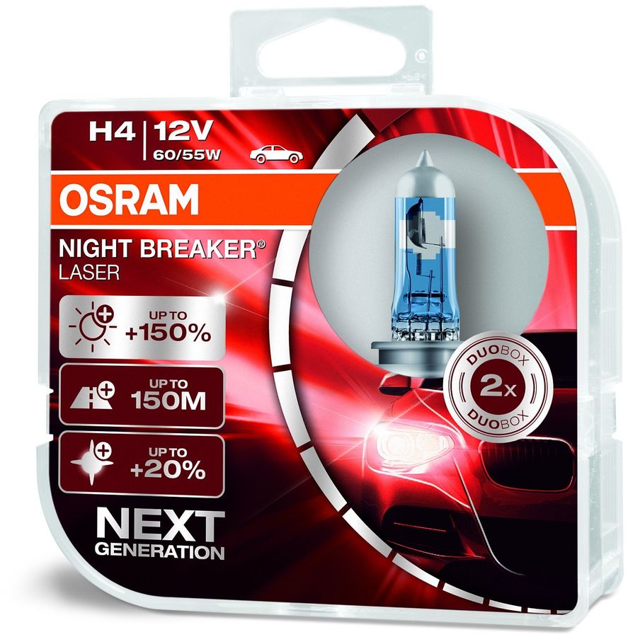 Лампа автомобильная галогенная osram