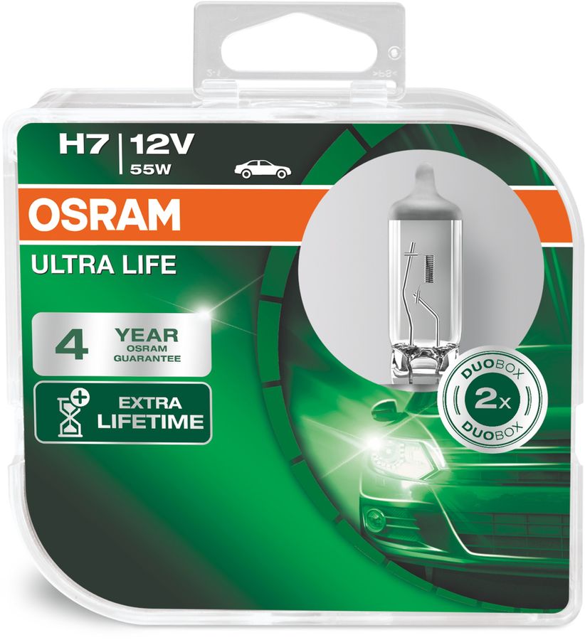 Лампа автомобильная галогенная osram