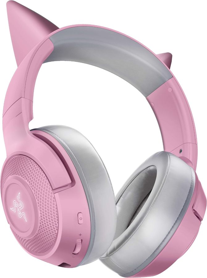 headset razer kraken bt kitty edition quartz