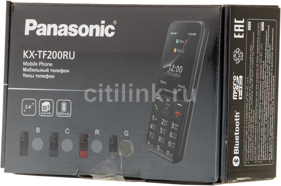 Сотовый телефон panasonic tf200 обзор