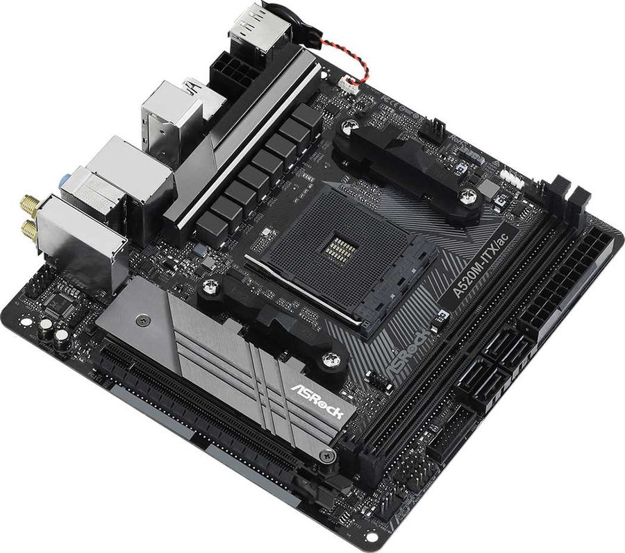 Asrock a520m itx ac обзор