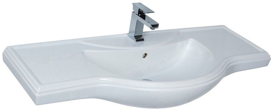 Раковина накладная KIROVIT Классик 106х20.5х48 см - купить в Ситилинк ...