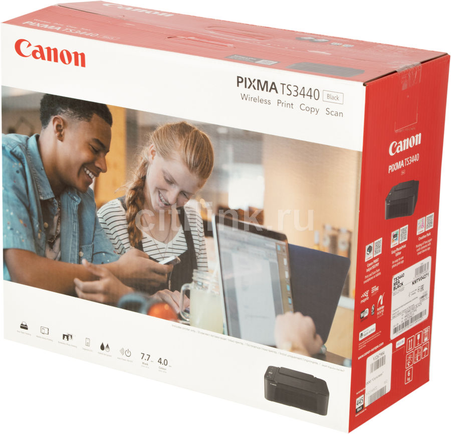 Мфу струйный canon pixma ts3440 обзор