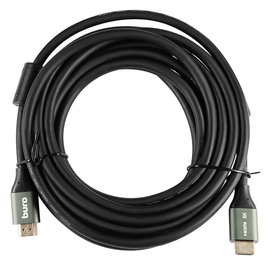 Аксессуары для кабель аудио-видео Buro HDMI (m) - HDMI (m) , ver 2.1 ...