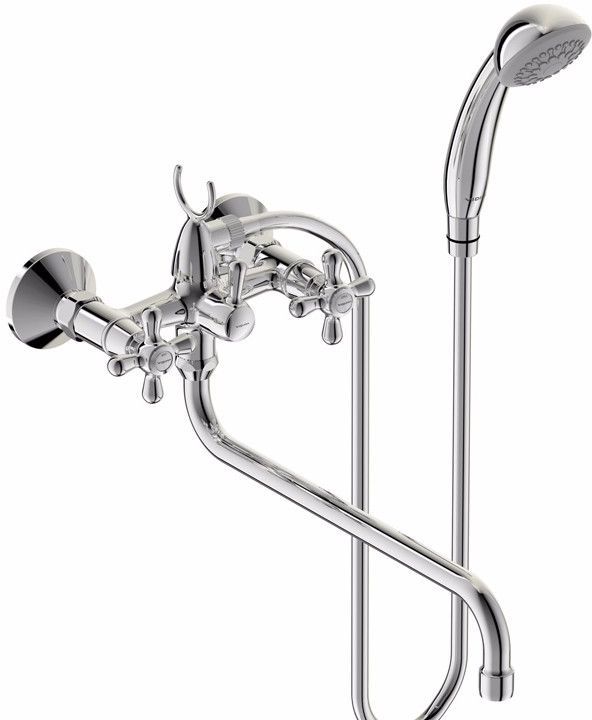 Смеситель для ванны VIDIMA Retro хром [BA129AA] - купить в Ситилинк ...