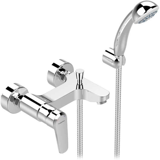 Смеситель для ванны VIDIMA Balance хром [BA267AA] - купить в Ситилинк ...