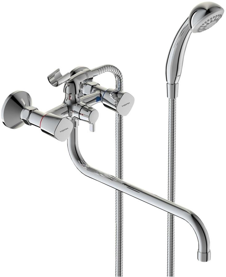 Смеситель для ванны VIDIMA Quadro хром [BA346AA] – купить в Ситилинк ...