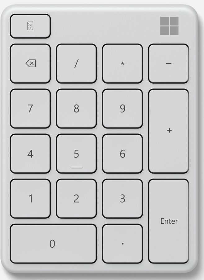 numpad numbers