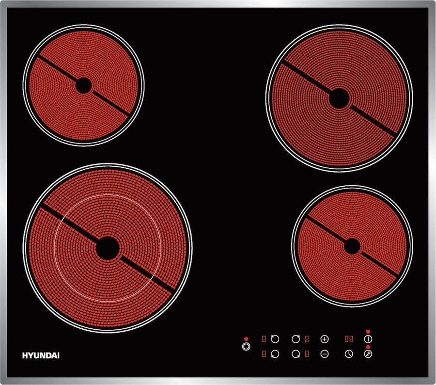 Электрическая варочная панель hyundai