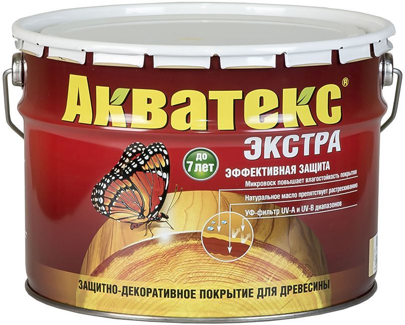 Характеристики Пропитка АКВАТЕКС Экстра тик, 10л [91152] (1491507 ...