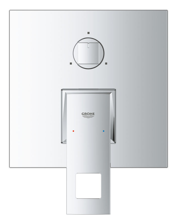 Смеситель для ванны GROHE Eurocube хром [24094000] - купить в Ситилинк ...