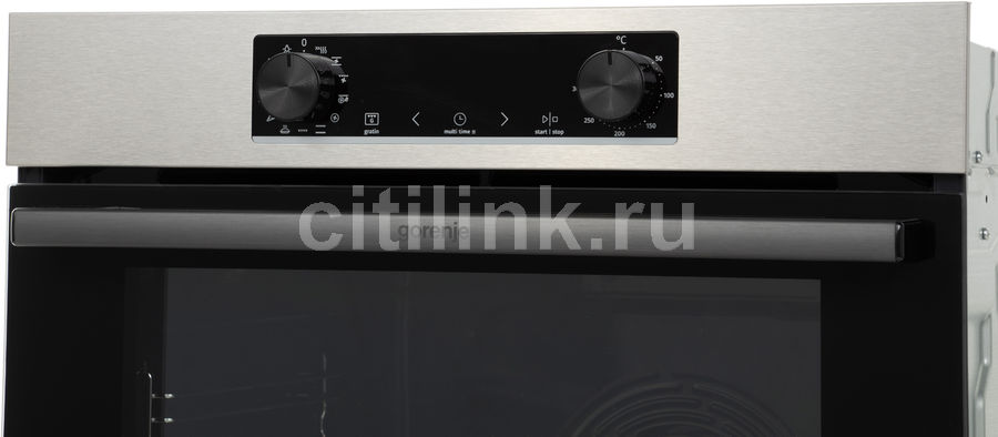 Электрический духовой шкаф gorenje bob6737e01xk серебристый