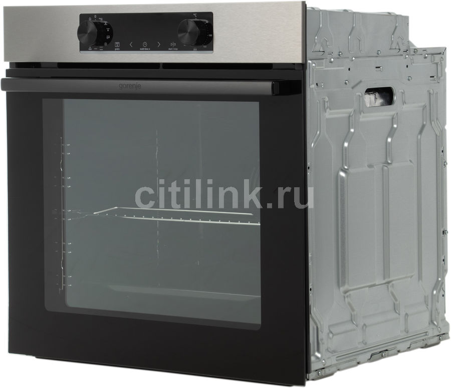 Электрический духовой шкаф gorenje bob6737e01xk серебристый