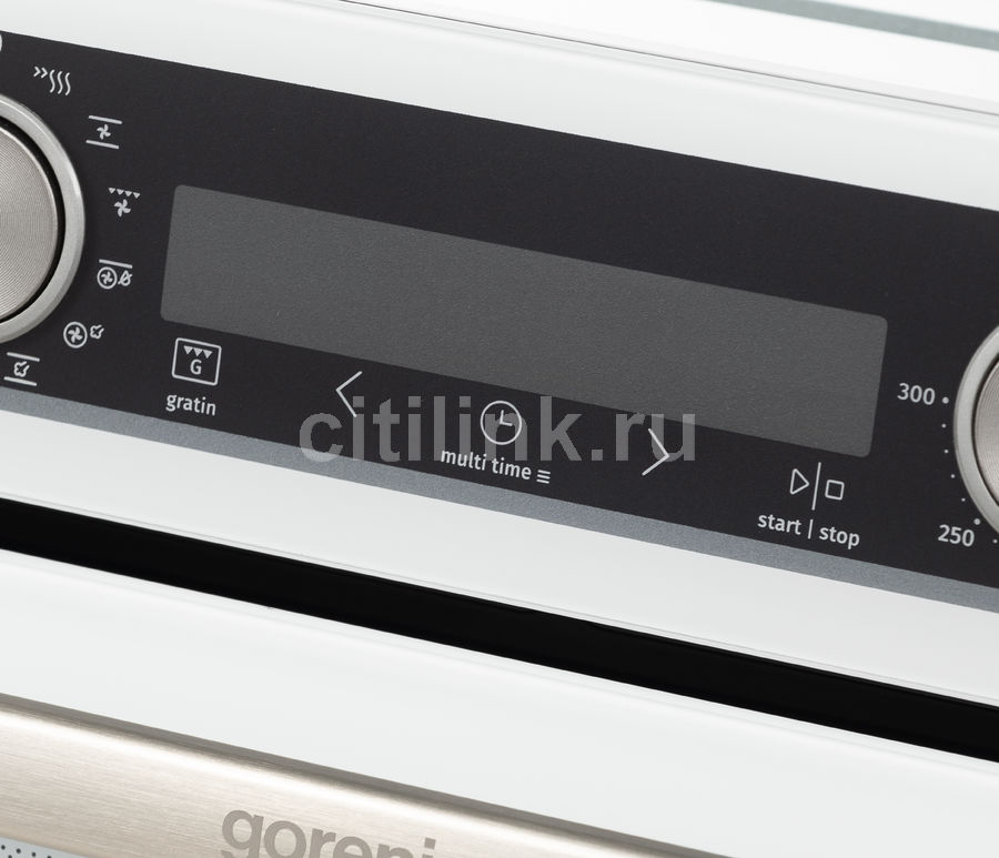 Электрический духовой шкаф gorenje bos6737e06wg белый