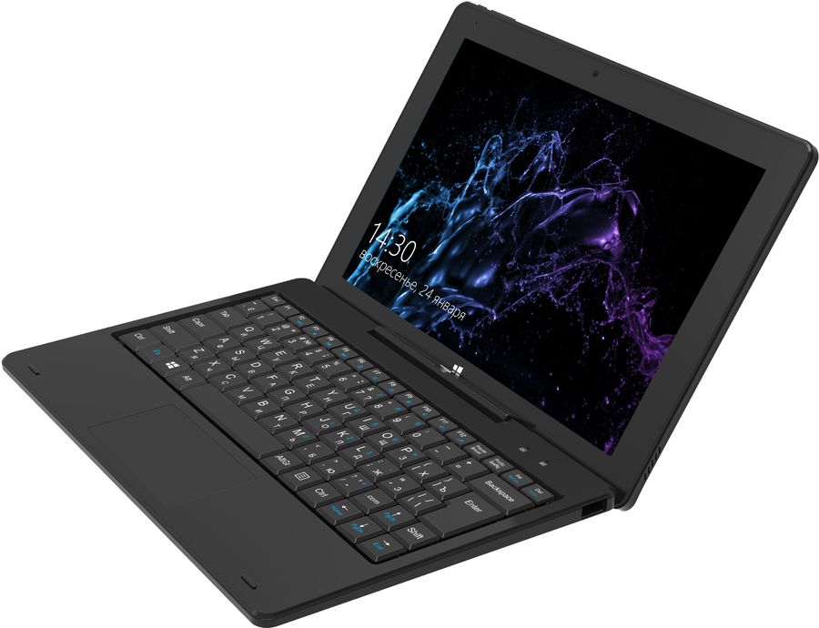 Планшет Digma EVE 10 A400T, 4GB, 64GB, Windows 10 черный [es1247ew](Б/У ...