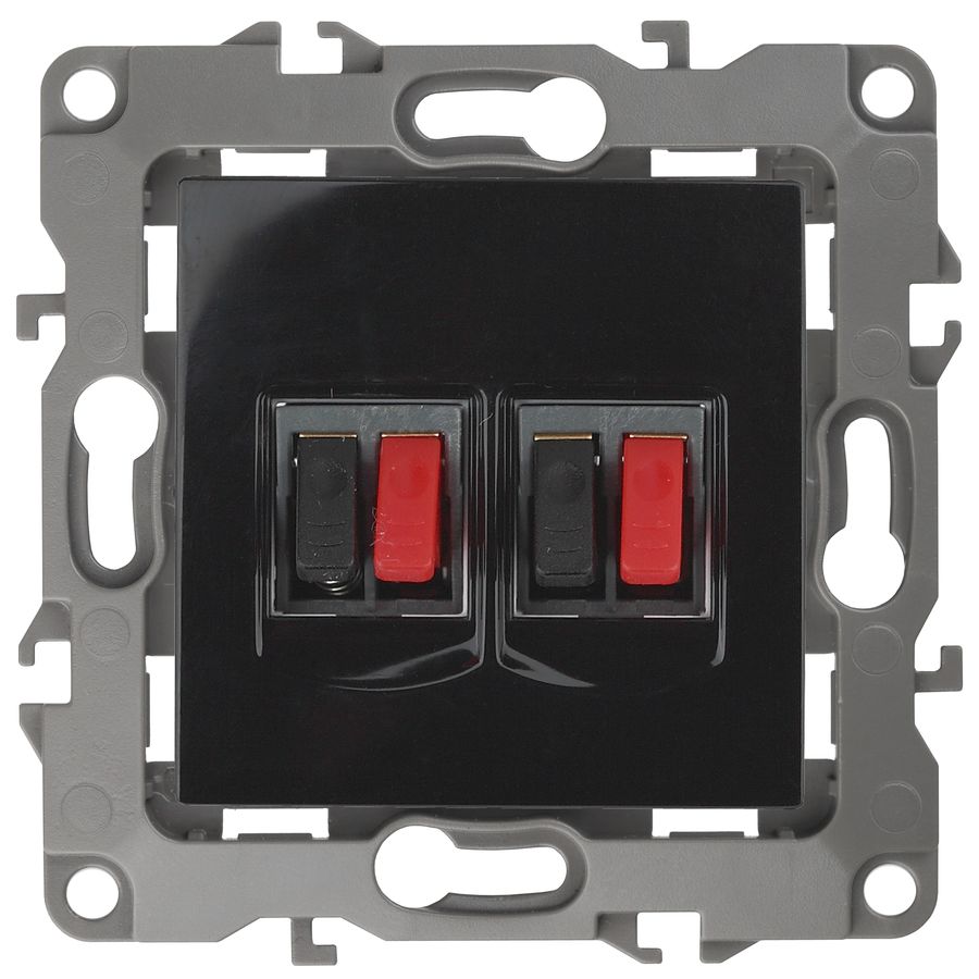 Отзывы на Розетка аудио Эра Серия 12 12-3112-06, скрытая, IP20, черный ...