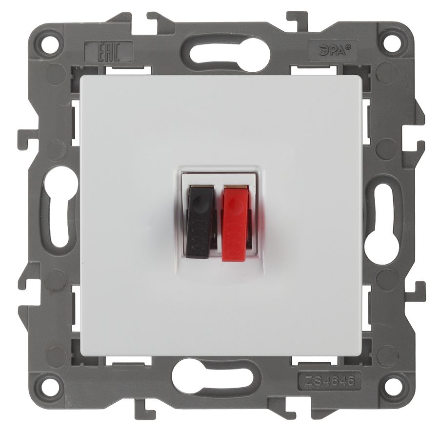 Отзывы на Розетка аудио Эра Elegance 14-3111-01, скрытая, IP21, белый в ...